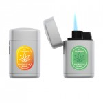AT-Jet Lighter Silber Rubber C