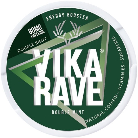 Vika Rave Double Mint Koffein
