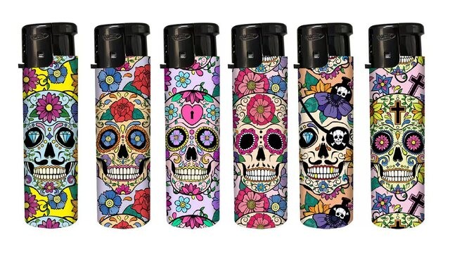 AT-Oval Jet La Catrina Design