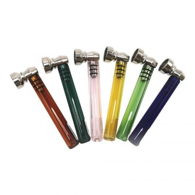 AT-Glas Pipe Clear 9,5cm  Sort