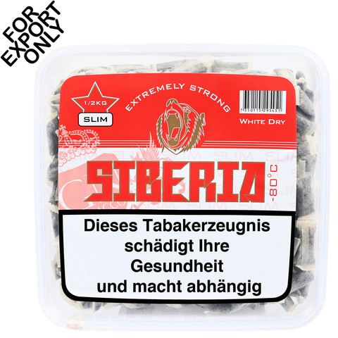 Siberia -80° Red Slim 500g Box