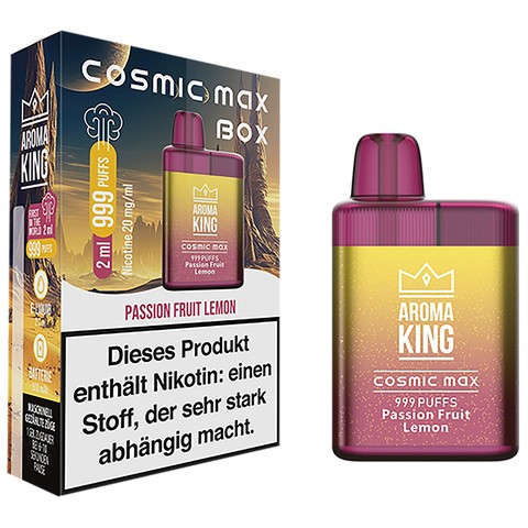 AK Cosmic Box Passion Fruit Le