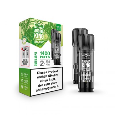 AK SMART 2 Pods Green Apple -