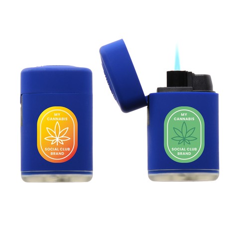 AT-Jet Lighter Blau Rubber CSC